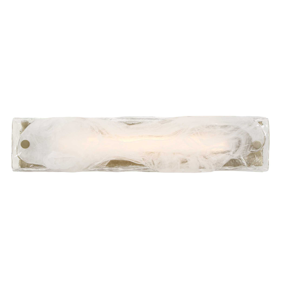 Taffy 1 Light Led Swirl Glass Sconce