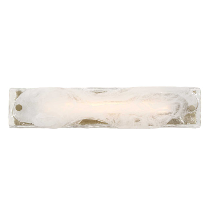 Taffy 1 Light Led Swirl Glass Sconce