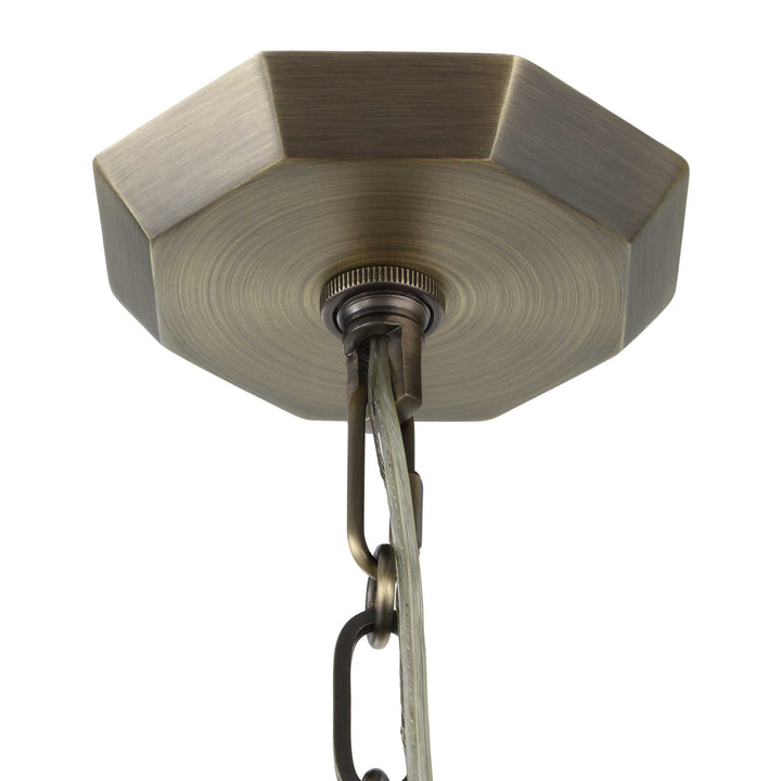 Granada 1 Light Hexagon Pendant