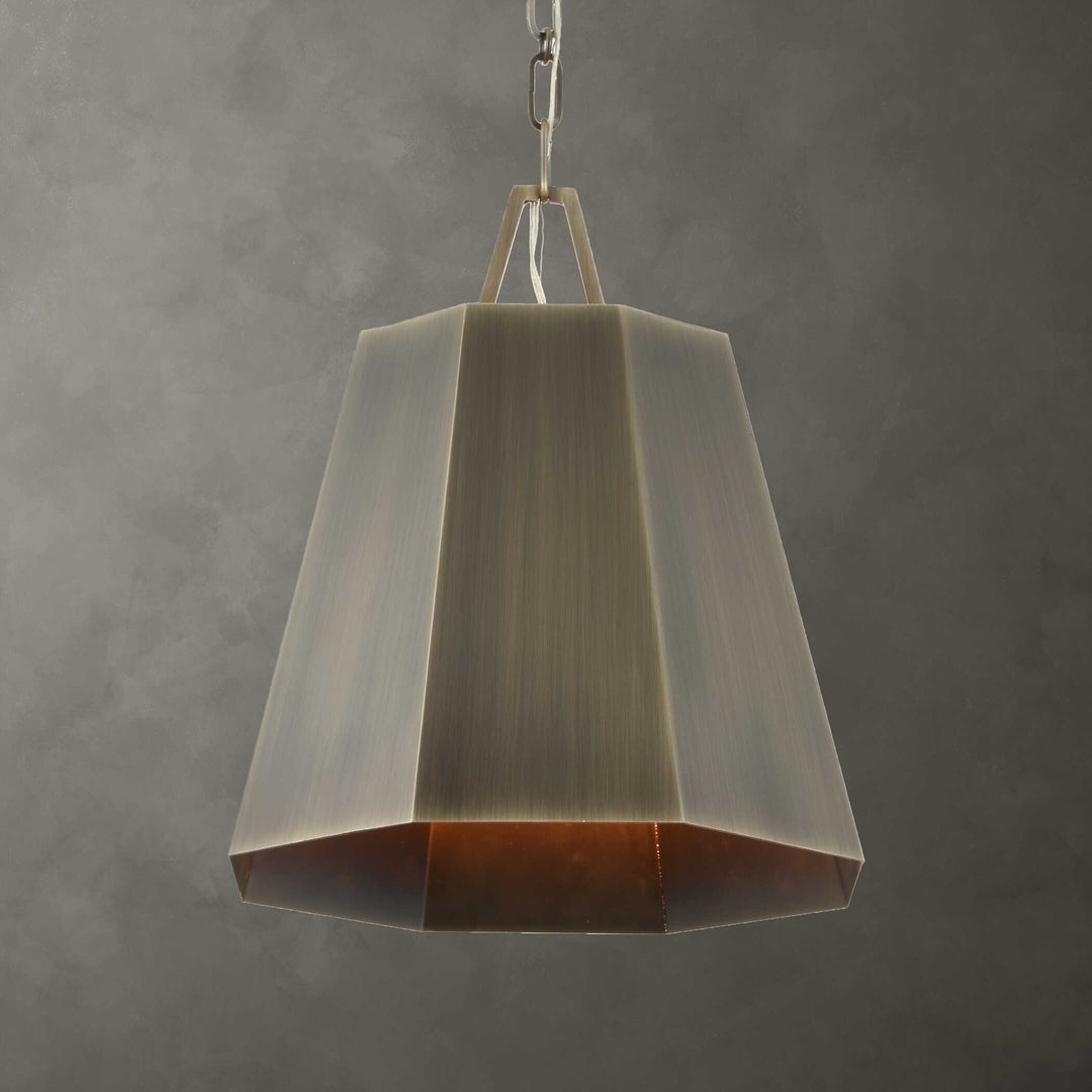 Granada 1 Light Hexagon Pendant