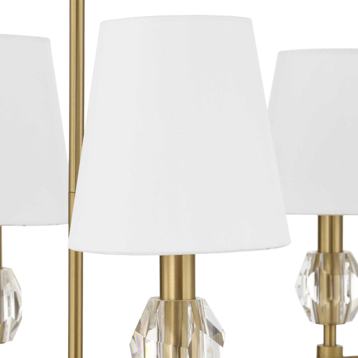 Arques 8 Light Linear Chandelier