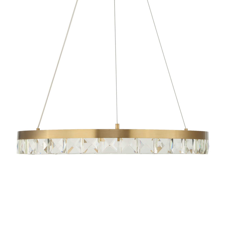 Segovia Round Crystal Led Chandelier