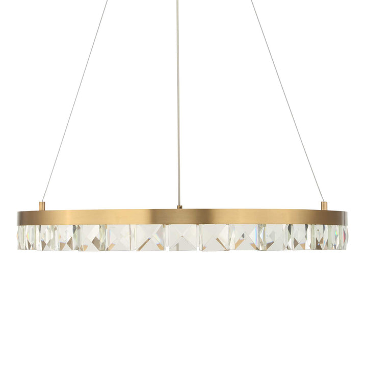 Segovia Round Crystal Led Chandelier