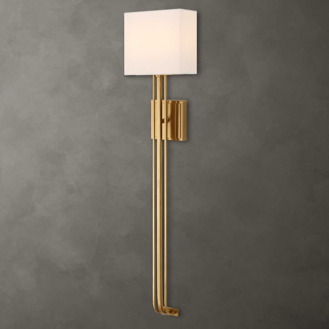 Trenton 2 Light Brass Sconce