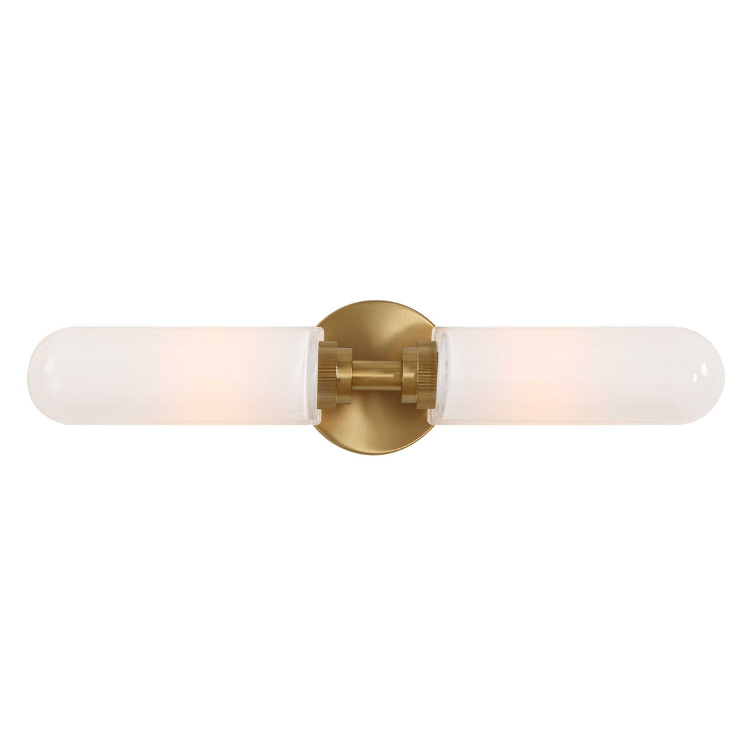 Wellsville 2 Lt Brass Sconce