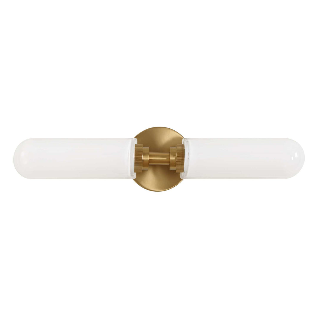 Wellsville 2 Lt Brass Sconce
