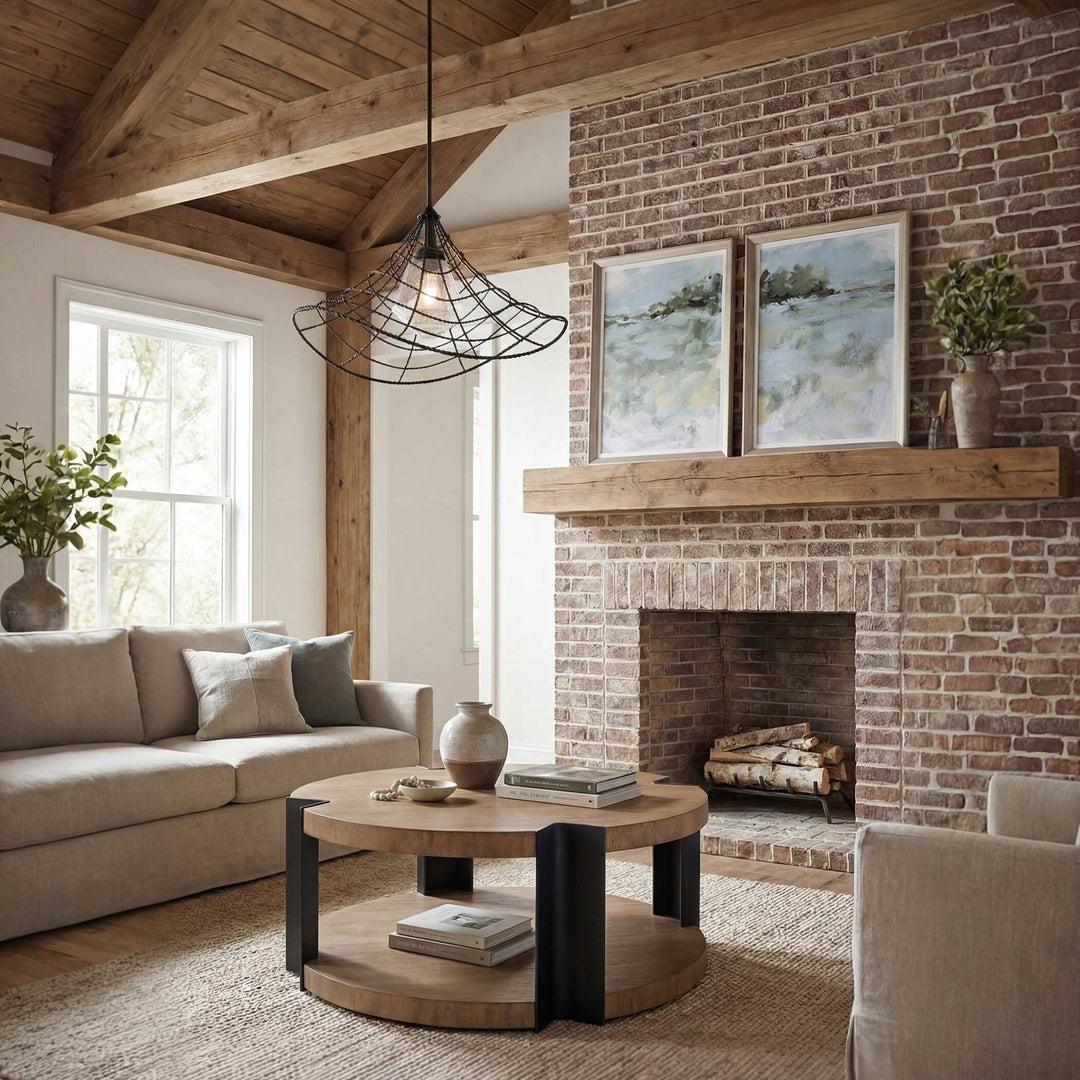 Whirlwind 1 Light Indoor-Outdoor Pendant