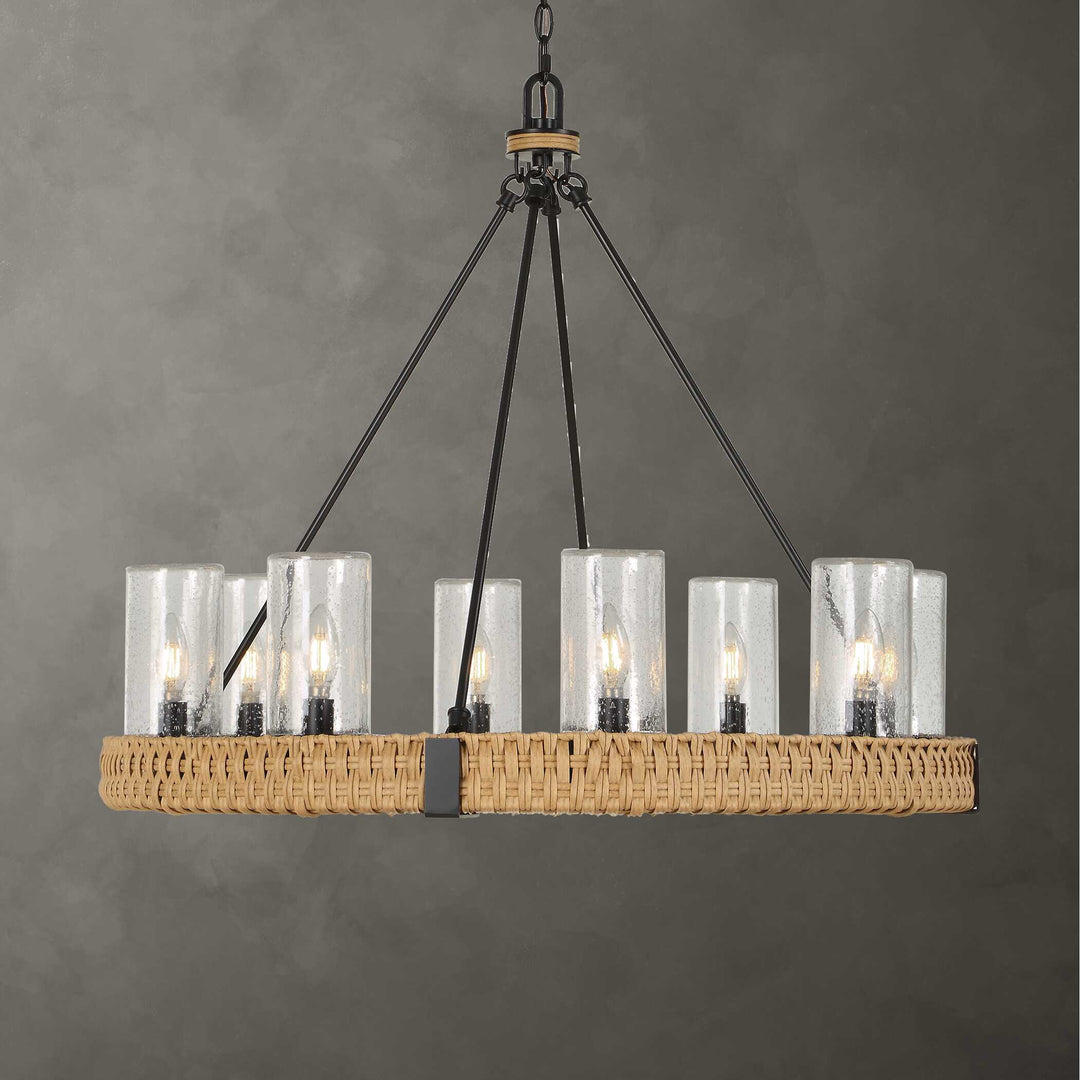 Palm Royal 8 Light Indoor-Outdoor Chandelier