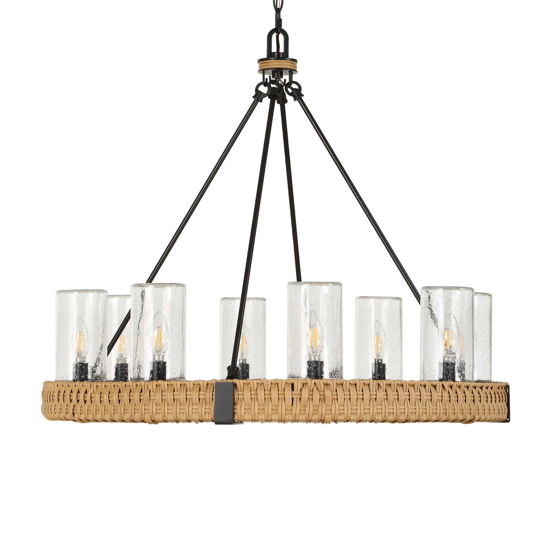 Palm Royal 8 Light Indoor-Outdoor Chandelier
