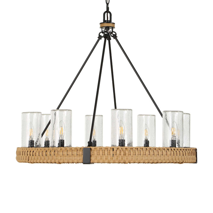 Palm Royal 8 Light Indoor-Outdoor Chandelier