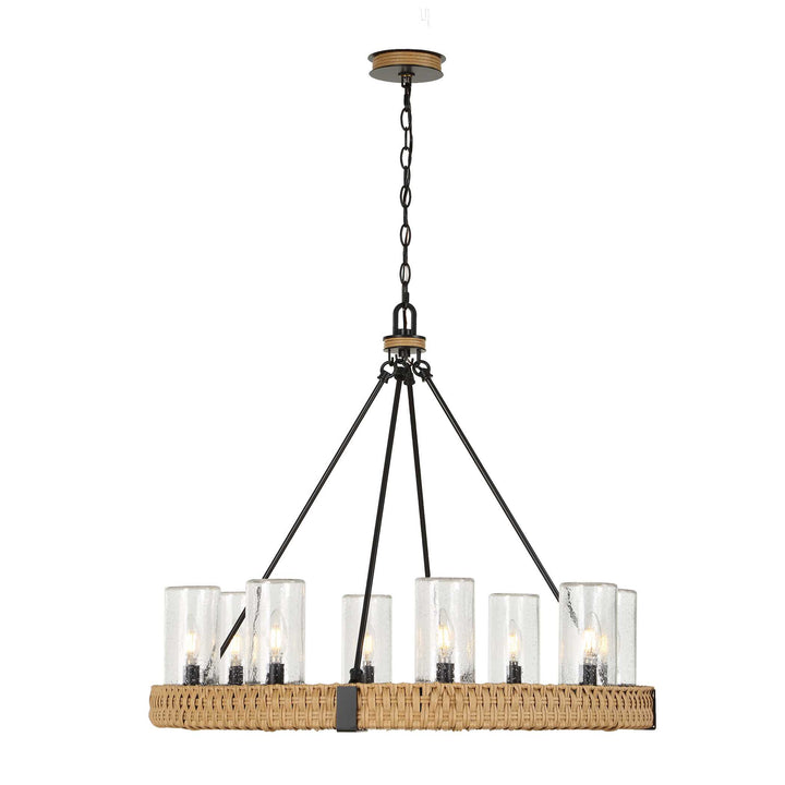 Palm Royal 8 Light Indoor-Outdoor Chandelier