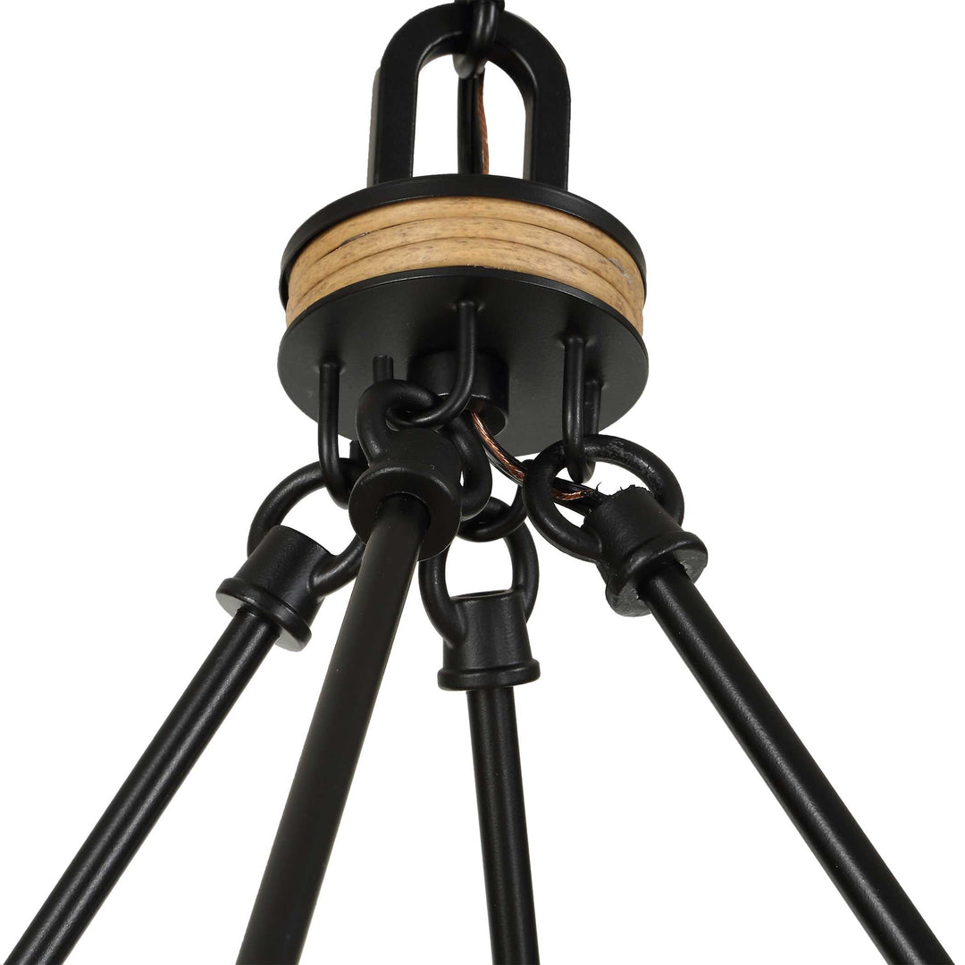 Palm Royal 8 Light Indoor-Outdoor Chandelier