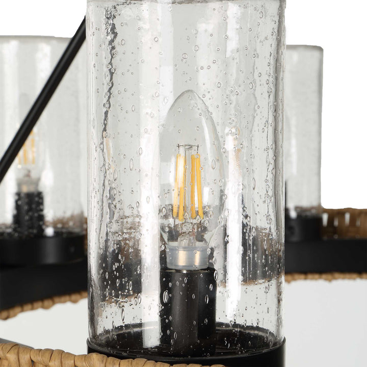 Palm Royal 8 Light Indoor-Outdoor Chandelier