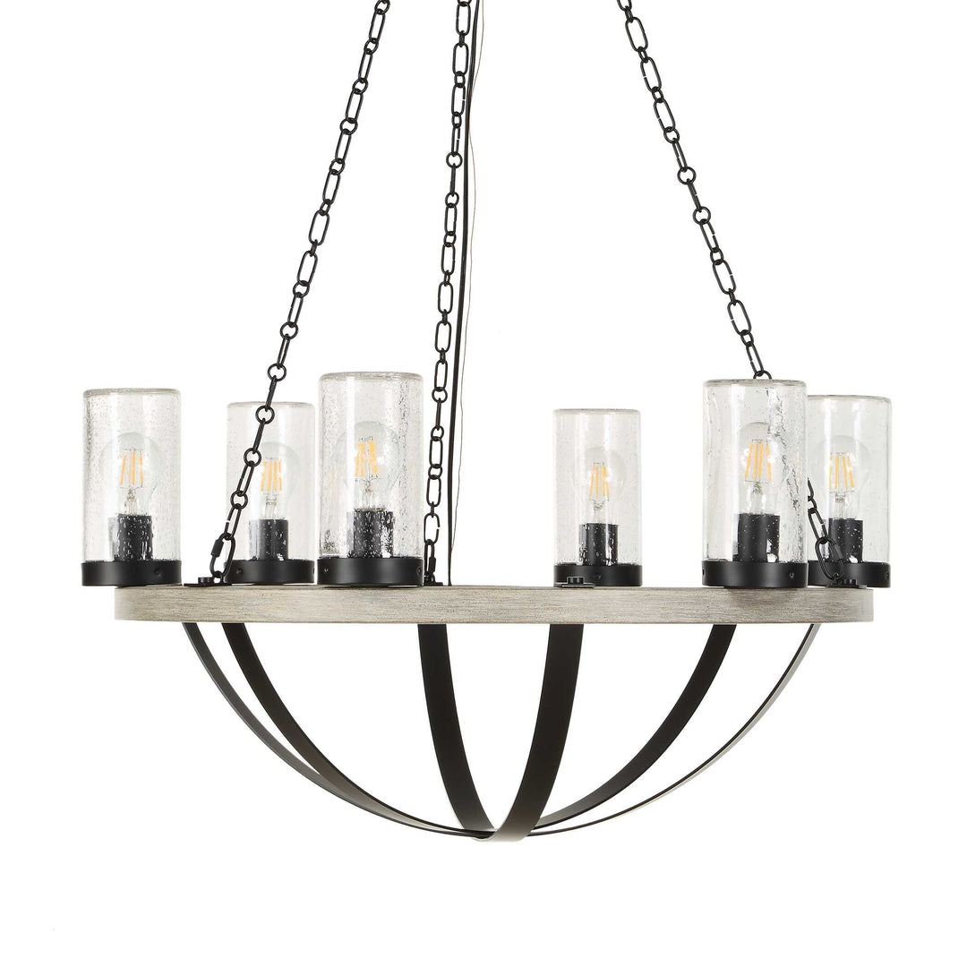Edgecomb 6 Light Indoor-Outdoor Chandelier