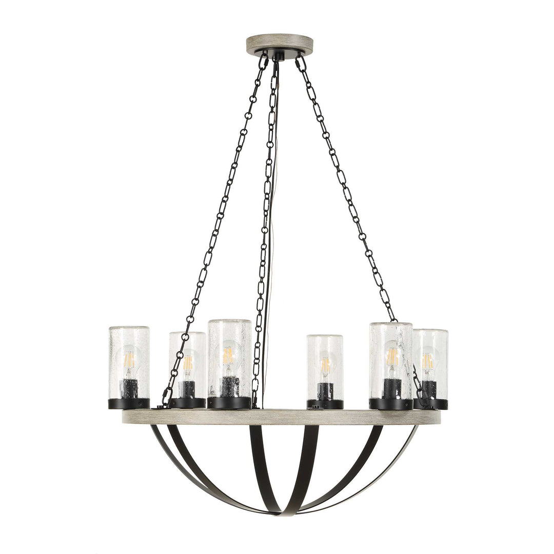 Edgecomb 6 Light Indoor-Outdoor Chandelier