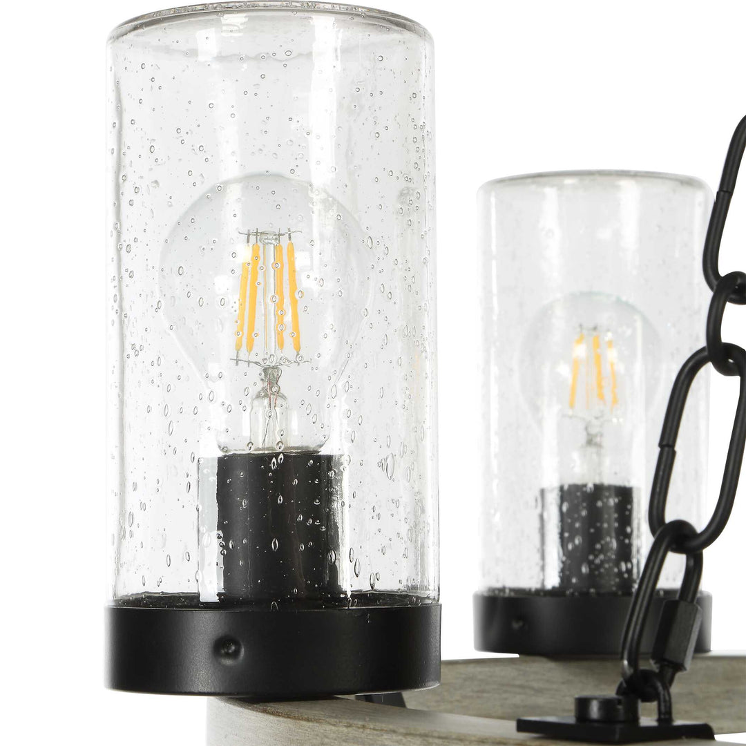 Edgecomb 6 Light Indoor-Outdoor Chandelier