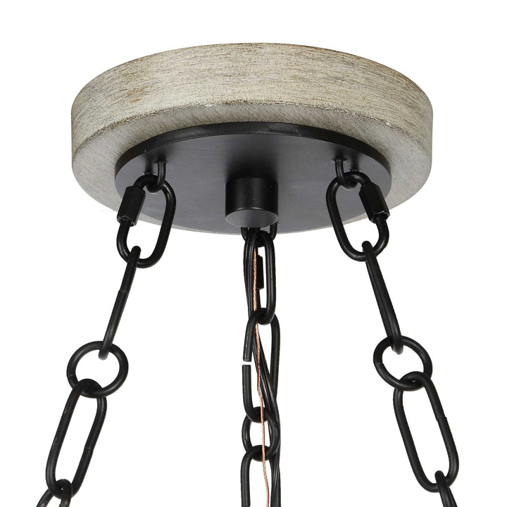 Edgecomb 6 Light Indoor-Outdoor Chandelier