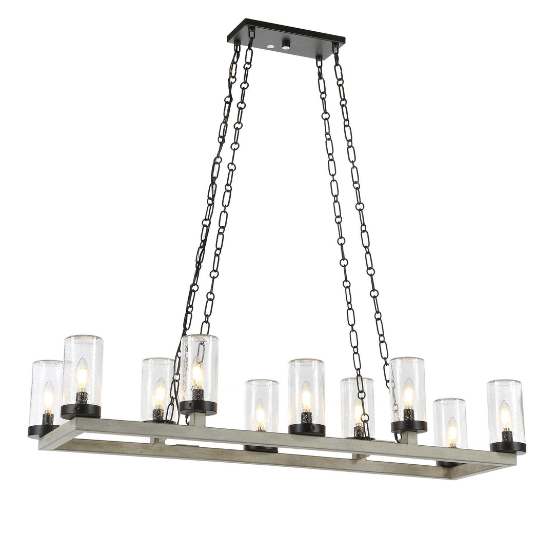 Edgecomb 10 Light Indoor-Outdoor Chandelier