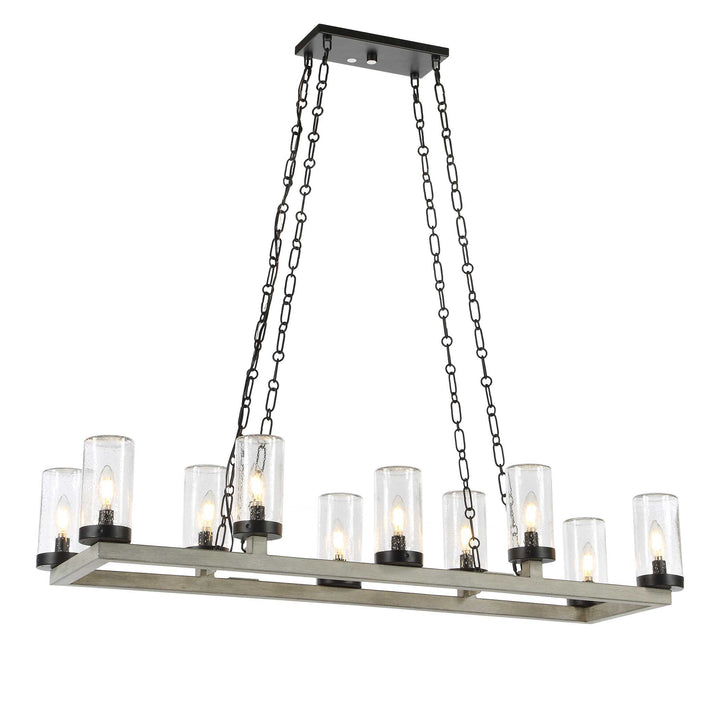 Edgecomb 10 Light Indoor-Outdoor Chandelier