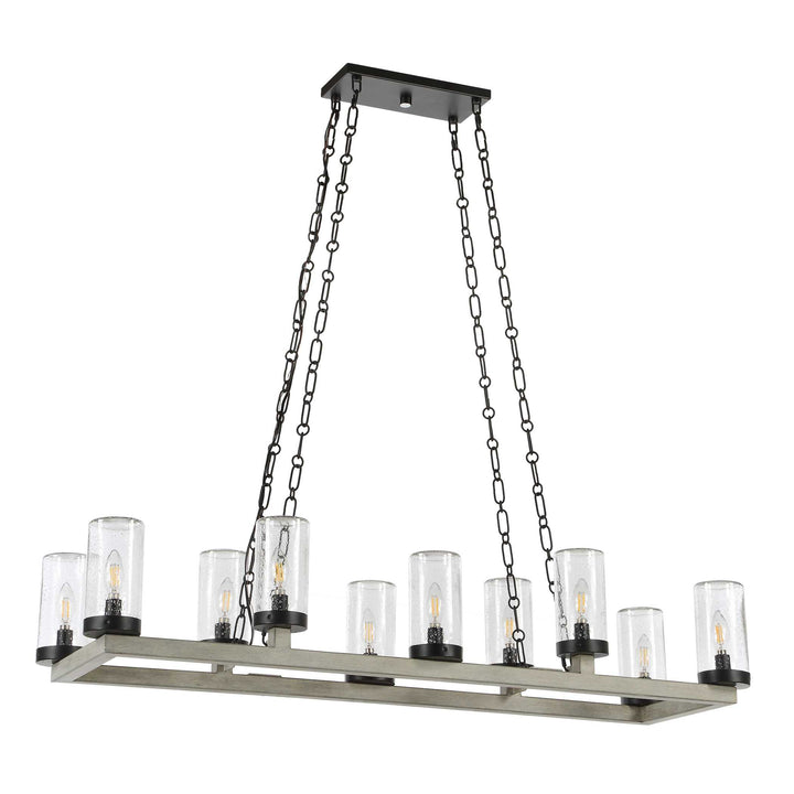 Edgecomb 10 Light Indoor-Outdoor Chandelier