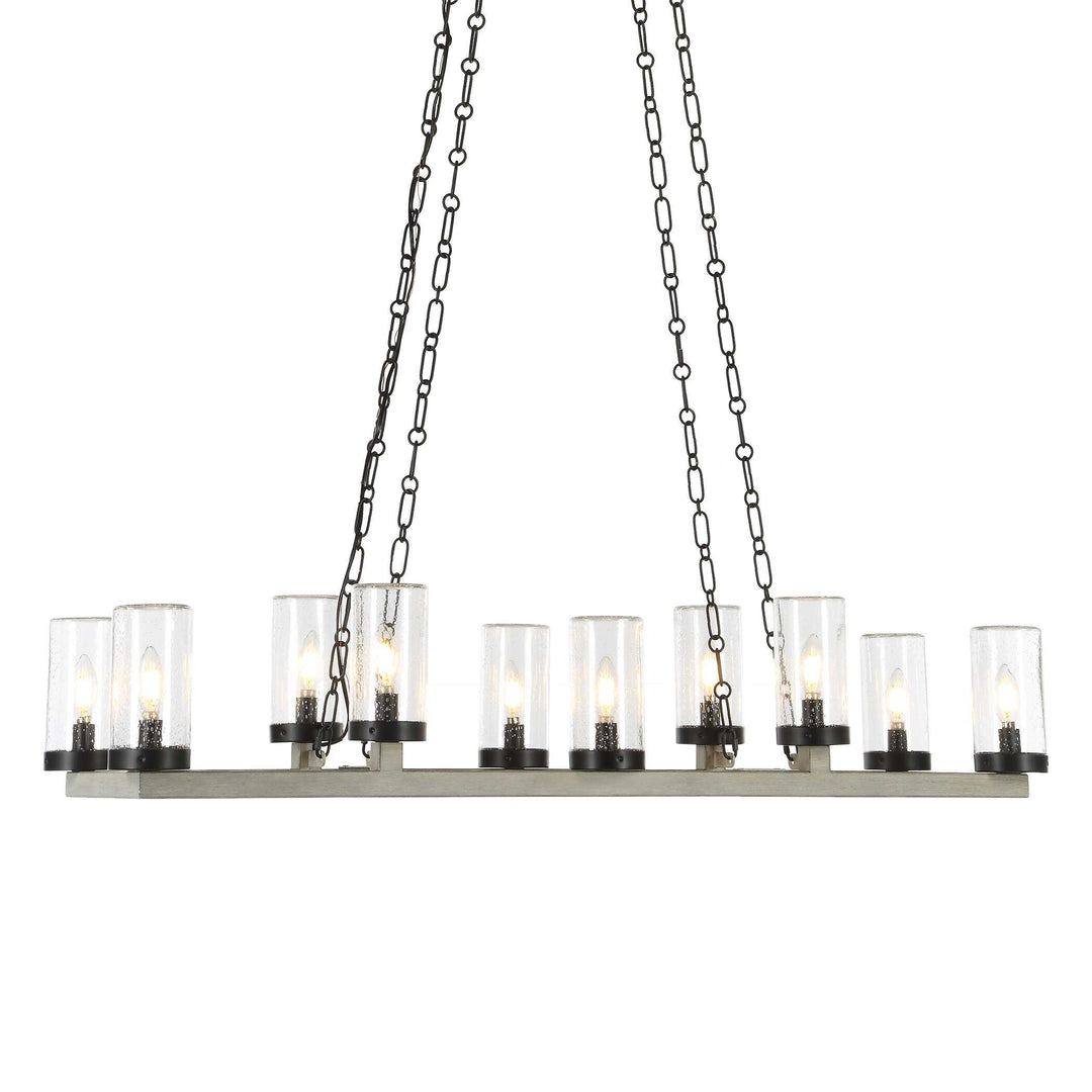 Edgecomb 10 Light Indoor-Outdoor Chandelier