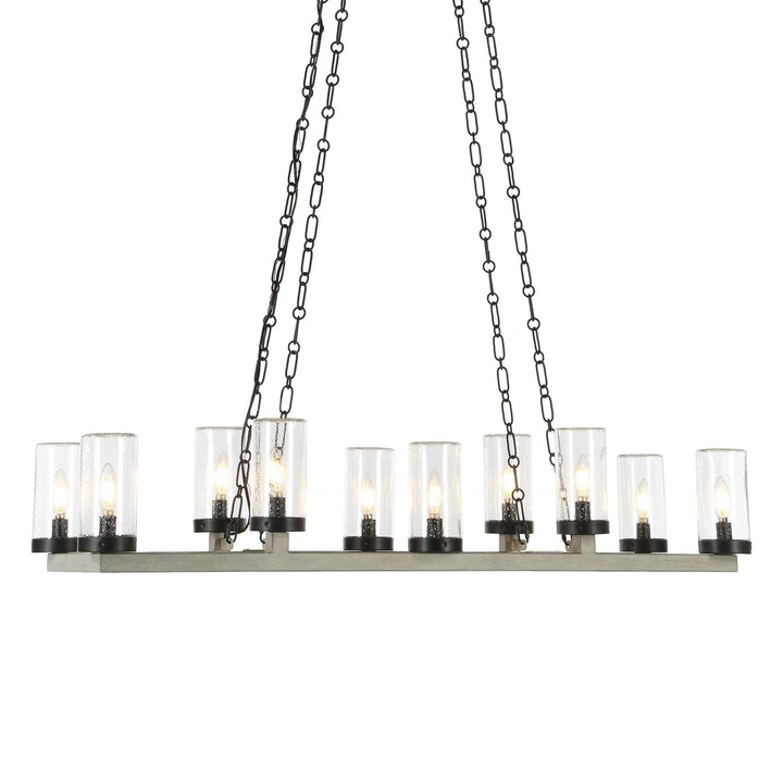Edgecomb 10 Light Indoor-Outdoor Chandelier