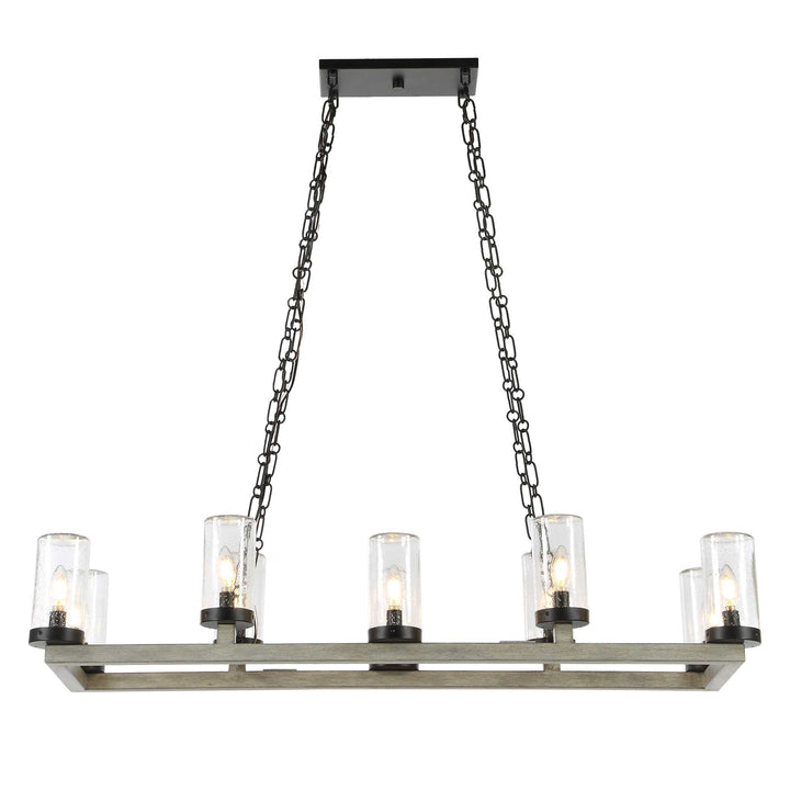Edgecomb 10 Light Indoor-Outdoor Chandelier