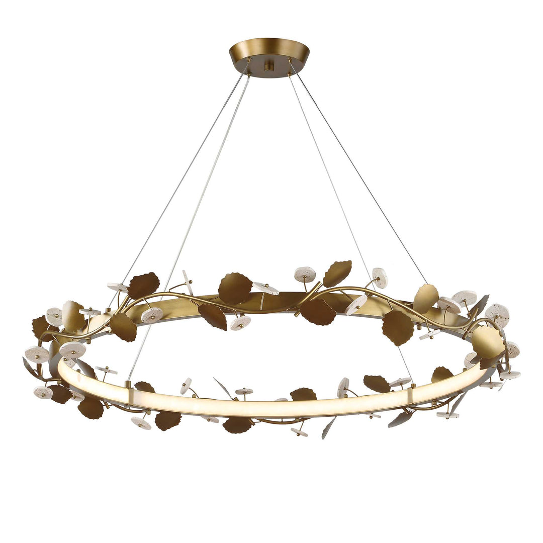 Biscotti Led Bronze Chandelier