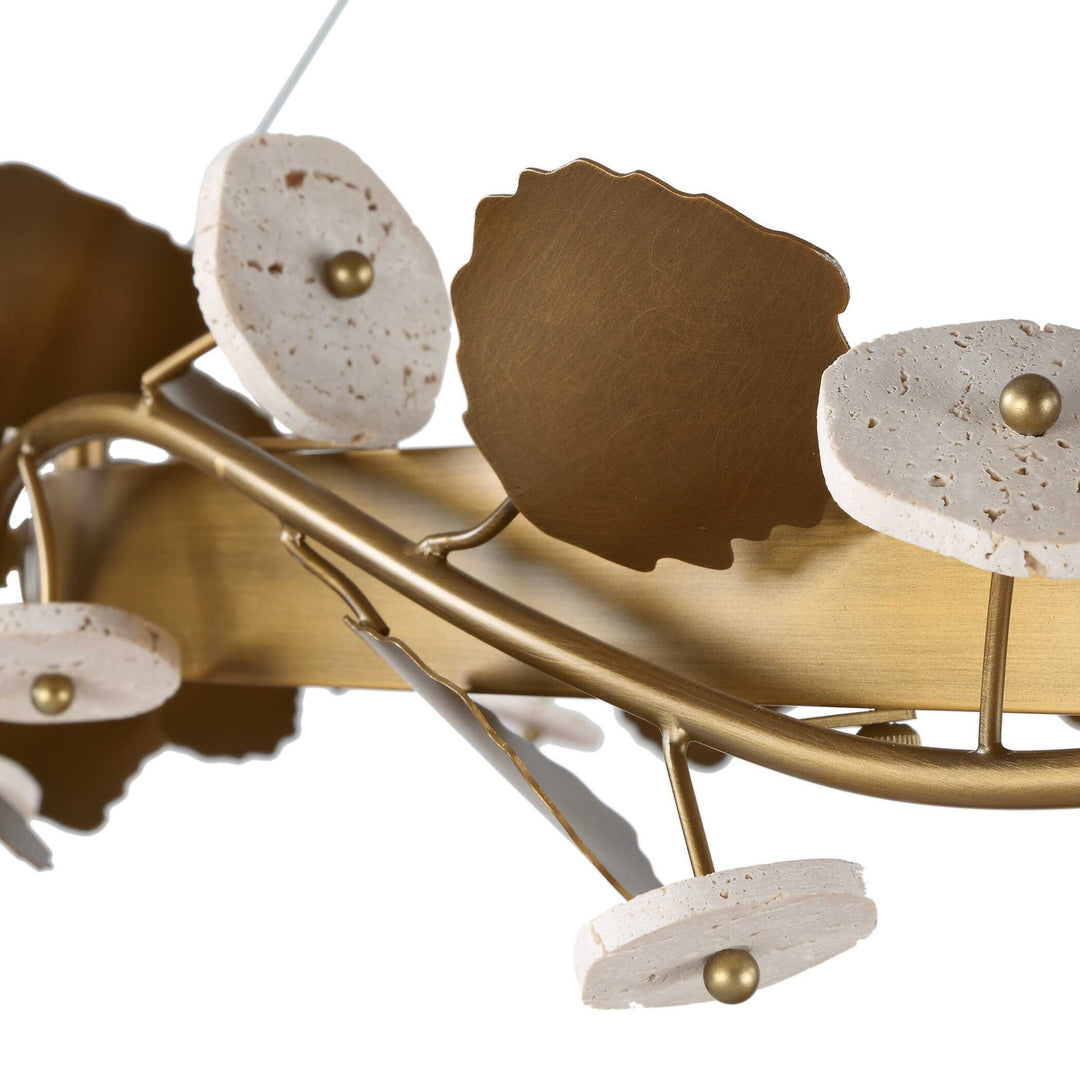 Biscotti Led Bronze Chandelier