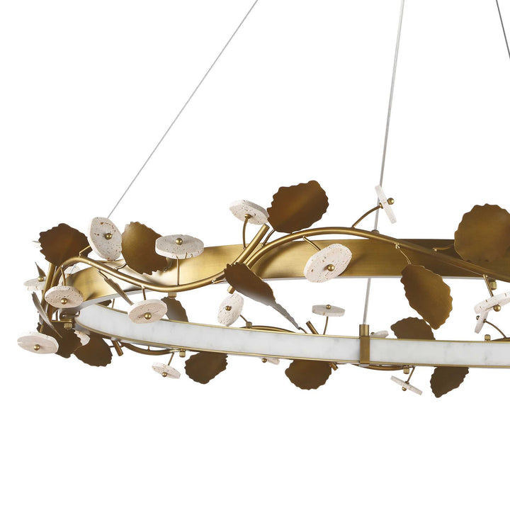 Biscotti Led Bronze Chandelier