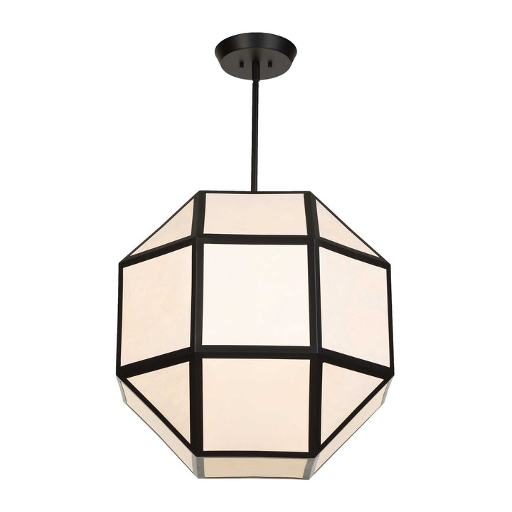 Hoi An 4 Light Geometric Chandelier