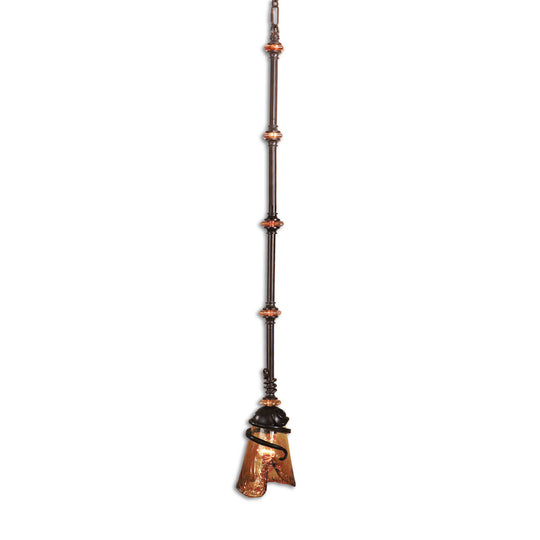 American Home Furniture Uttermost Vitalia Oil Rubbed Bronze Mini Pendant