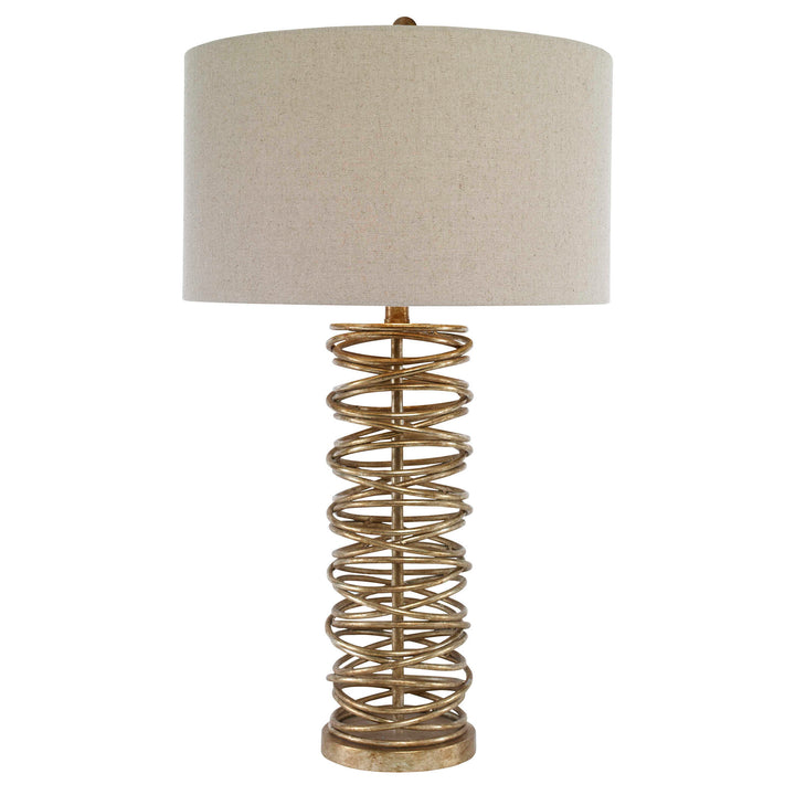 American Home Furniture Uttermost Amarey Metal Ring Table Lamp