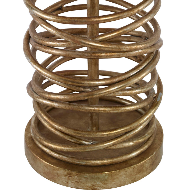 American Home Furniture Uttermost Amarey Metal Ring Table Lamp