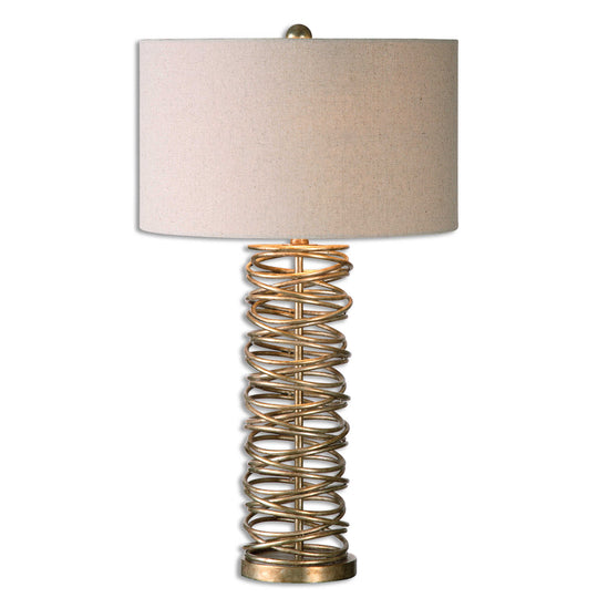 American Home Furniture Uttermost Amarey Metal Ring Table Lamp
