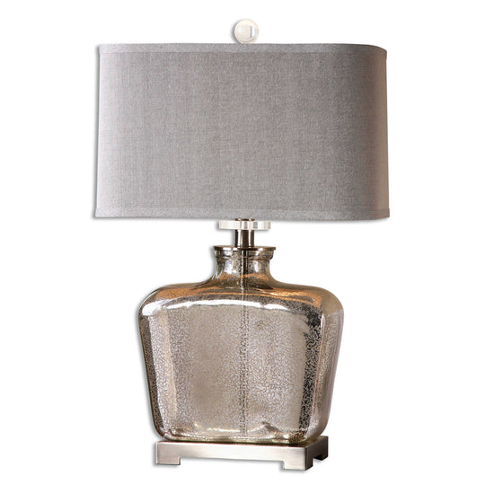 American Home Furniture Uttermost Molinara Mercury Glass Table Lamp