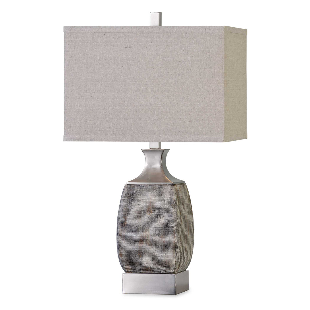 American Home Furniture Uttermost Caffaro Rust Bronze Table Lamp