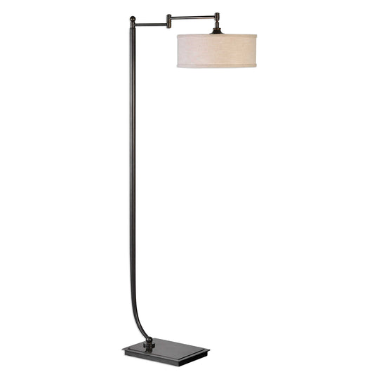 American Home Furniture Uttermost Lamine Dark Bronze Floor Lamp