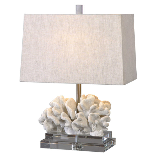 American Home Furniture Uttermost Coral Sculpture Table Lamp