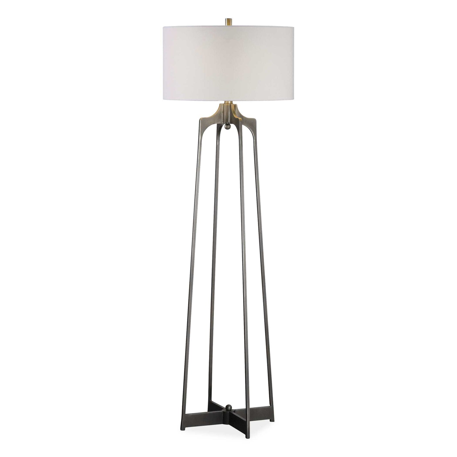 American Home Furniture Uttermost Adrian Modern Floor Lamp