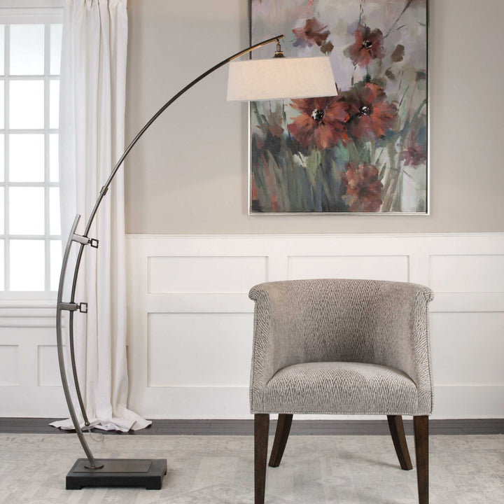 American Home Furniture Uttermost Calogero Floor Lamp