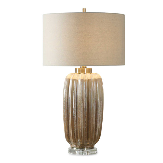 American Home Furniture Uttermost Gistova Gold Table Lamp