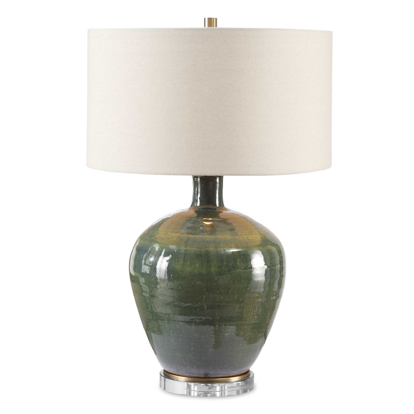 American Home Furniture Uttermost Elva Emerald Table Lamp