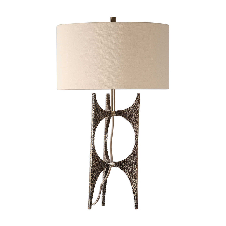 American Home Furniture Uttermost Goldia Antique Bronze Lamp