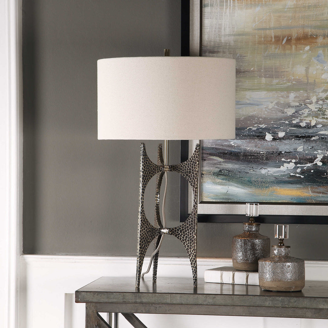 American Home Furniture Uttermost Goldia Antique Bronze Lamp