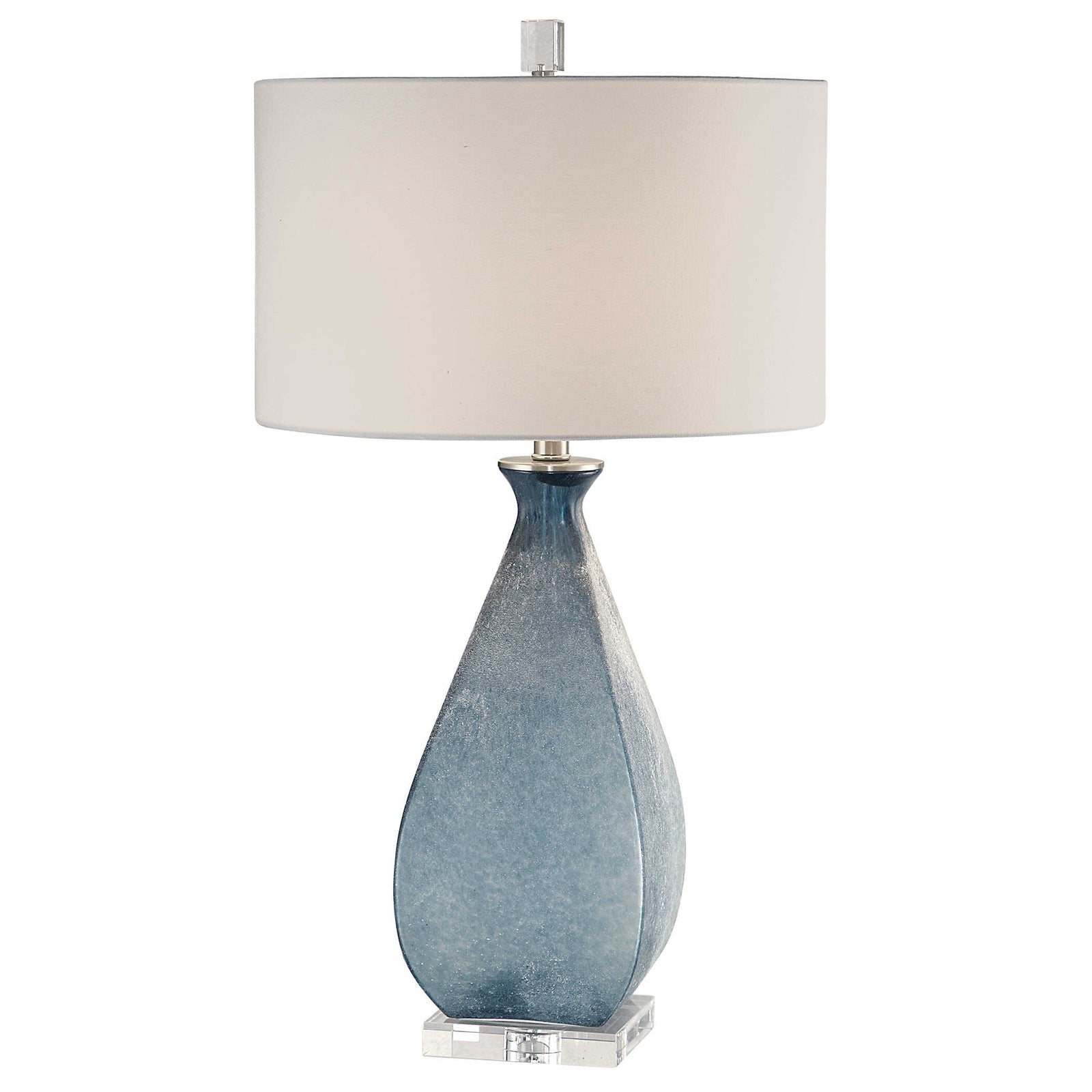 American Home Furniture Uttermost Atlantica Ocean Blue Lamp