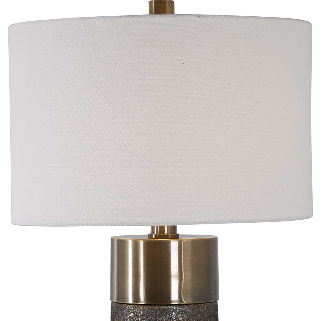 American Home Furniture Uttermost Brannock Bronze Table Lamp