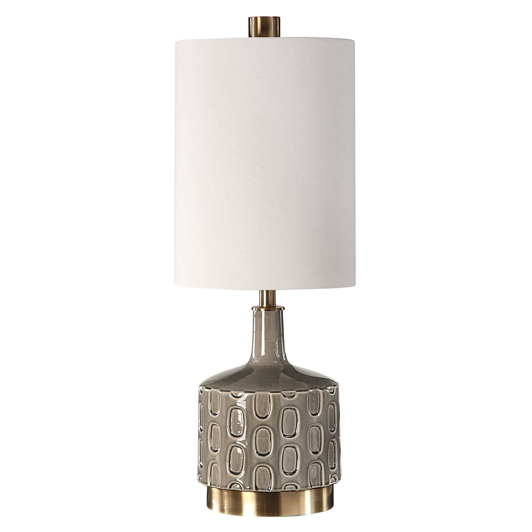 American Home Furniture Uttermost Darrin Gray Table Lamp