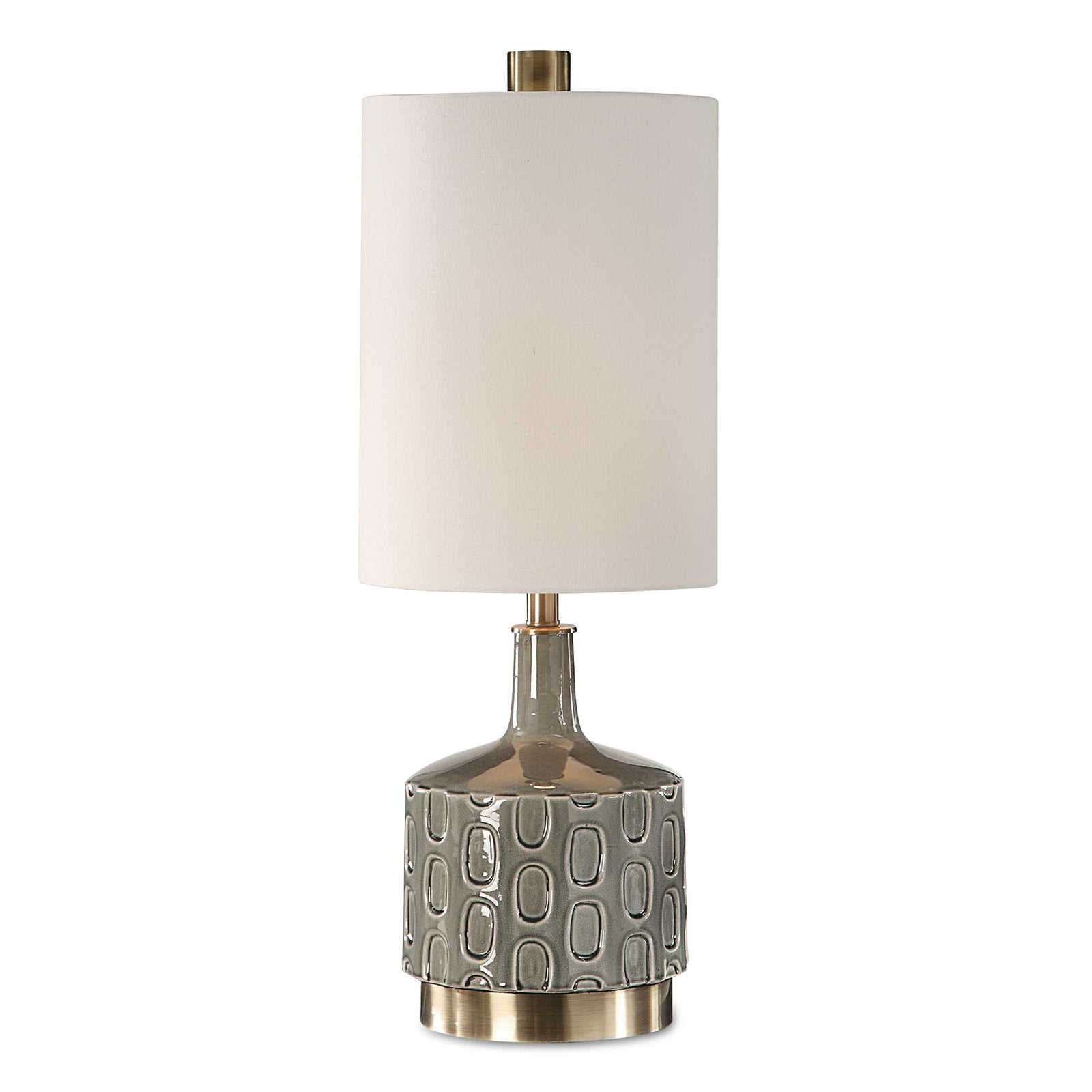 American Home Furniture Uttermost Darrin Gray Table Lamp