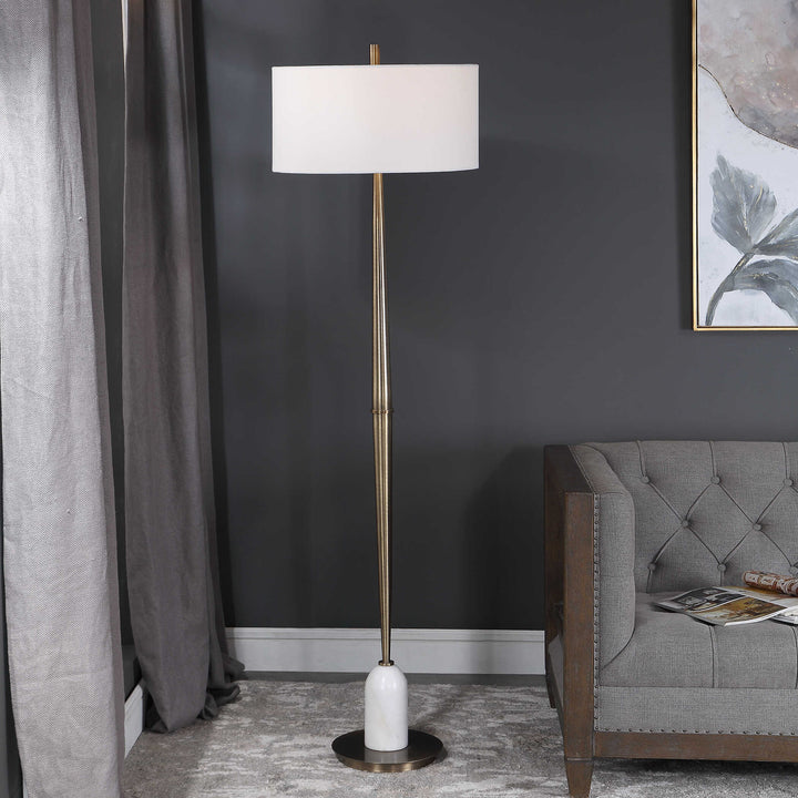 American Home Furniture Uttermost Minette Mid-Century Floor Lamp